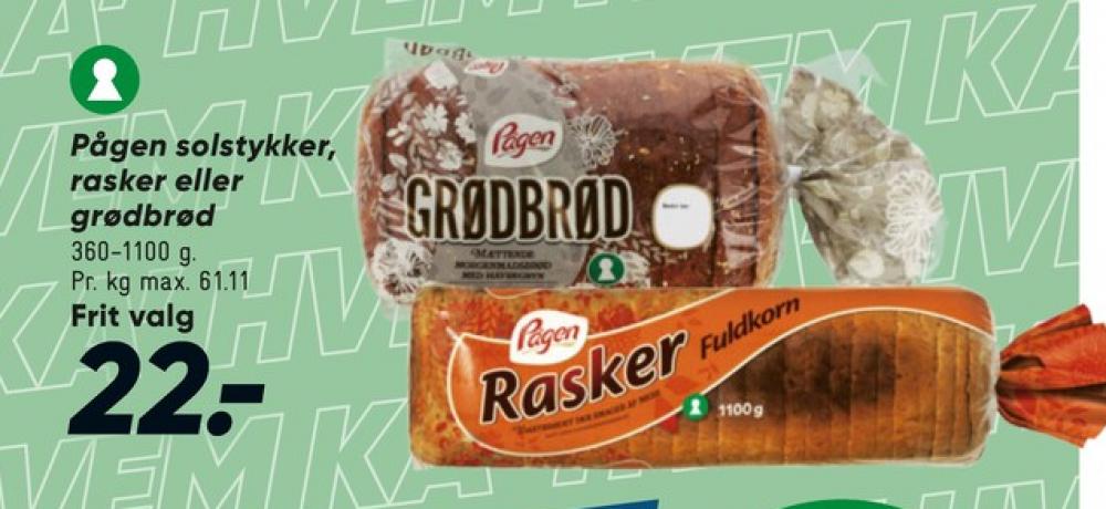 Pågen, Rasker Fuldkorn