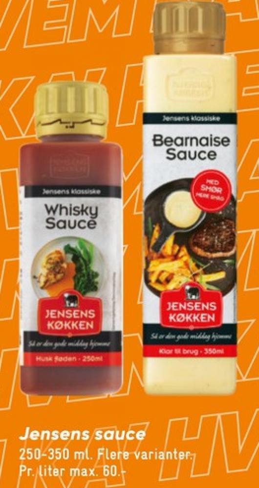 Jensens Køkken, Whisky Sauce