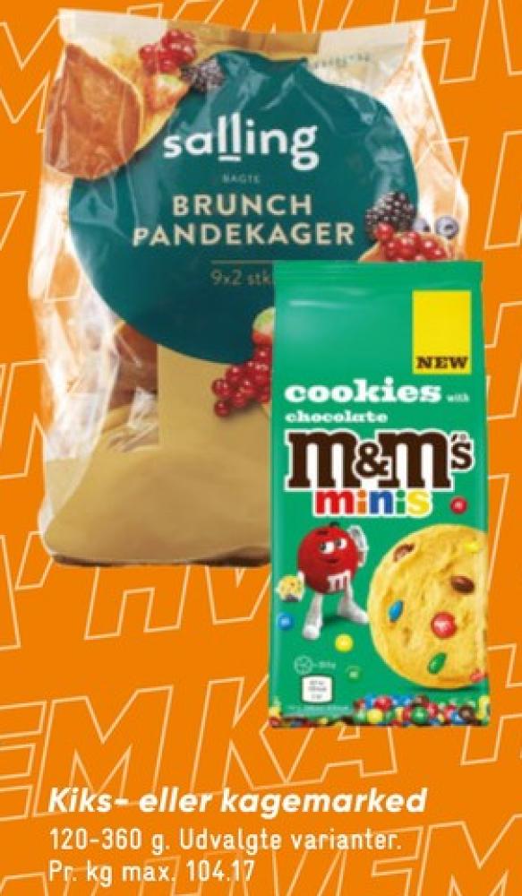 Salling, Brunch pandekager