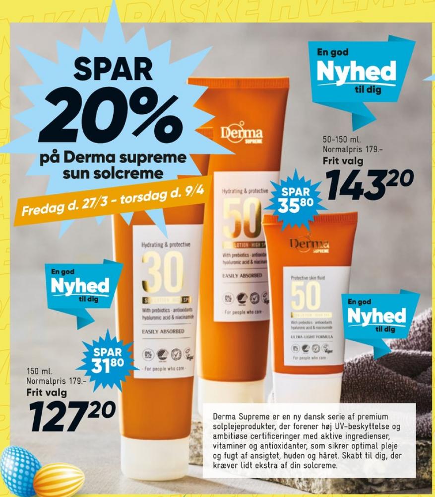 Derma Sun, Solcreme