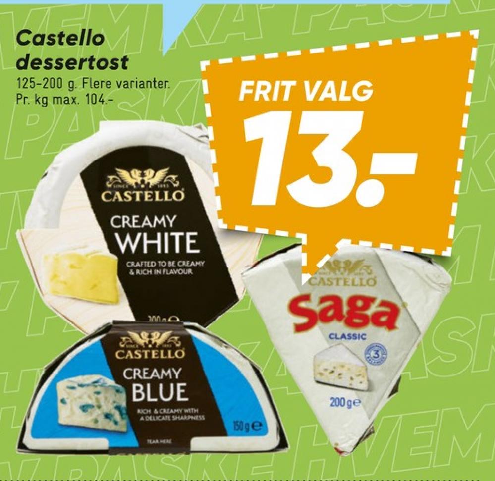 Castello Creamy White, Skimmelost