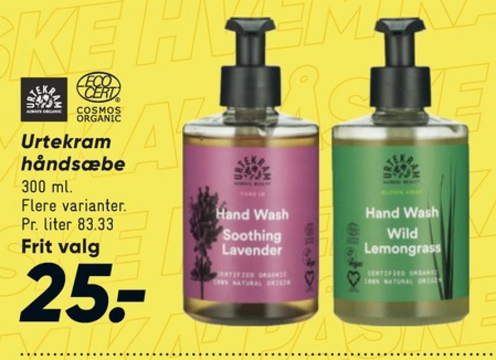 Urtekram, Flydende sæbe