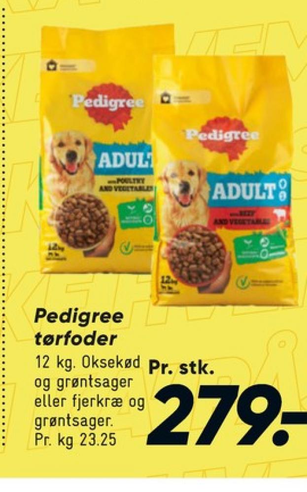 Pedigree, Hundefoder