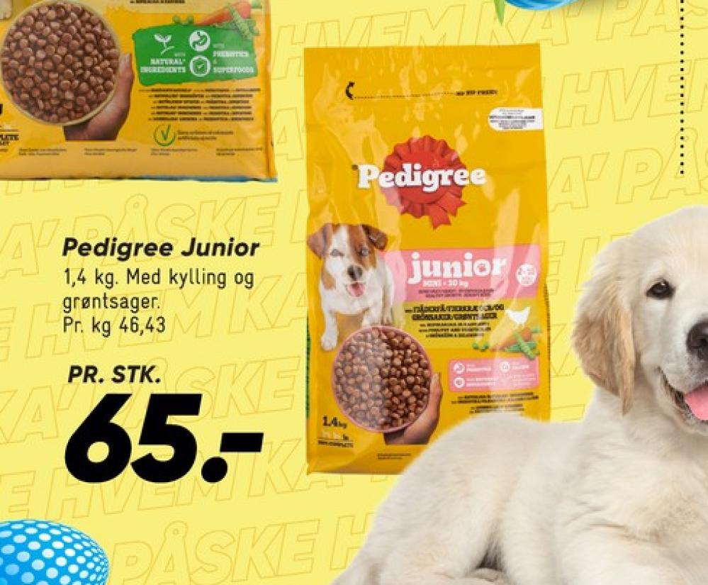 Pedigree, Hundefoder