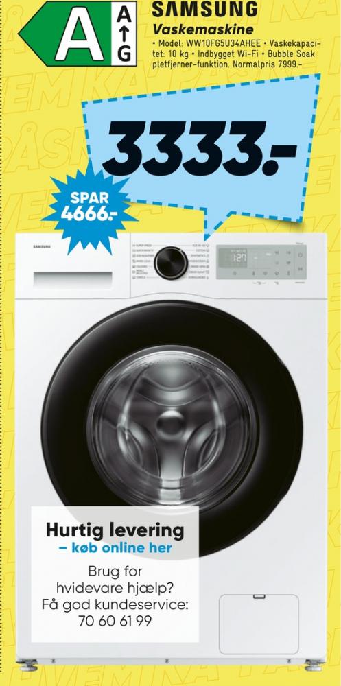 Samsung, Vaskemaskine