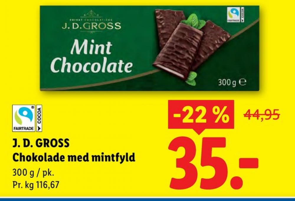 JD Gross, Mintchokolade