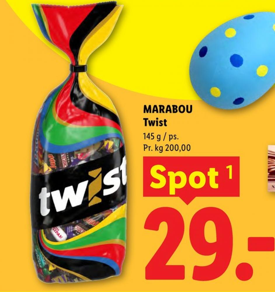 Twist, Dessertchokolade