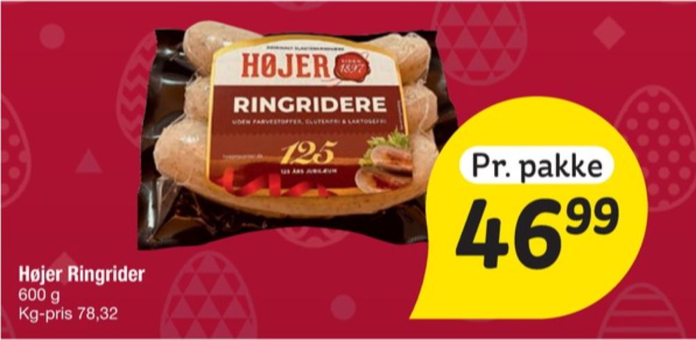 Højer Pølser, Ringriderpølser