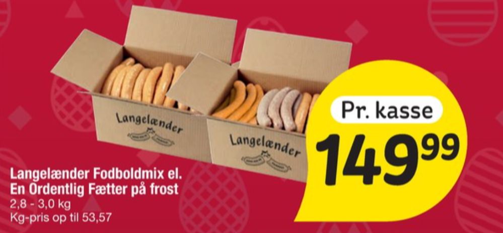 Langelænder, Pølser