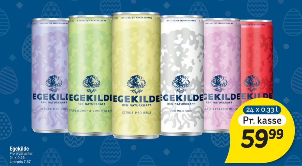 Egekilde Citrus, Mineralvand med brus og citrus