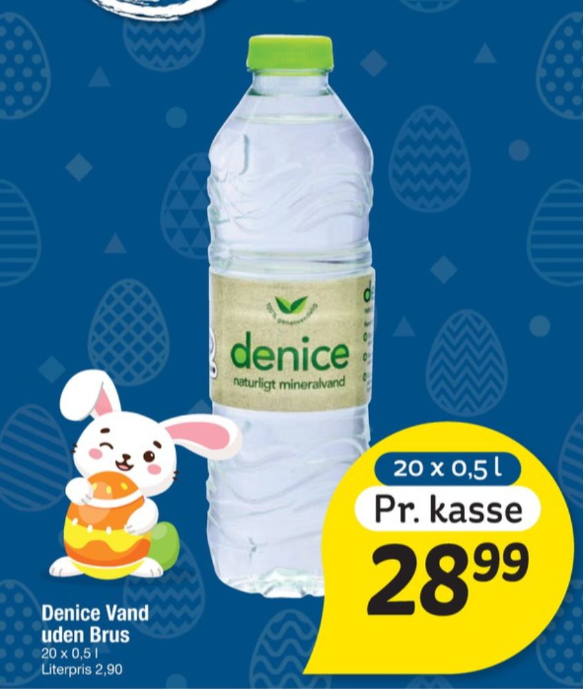 Denice, Kildevand 20 pk.