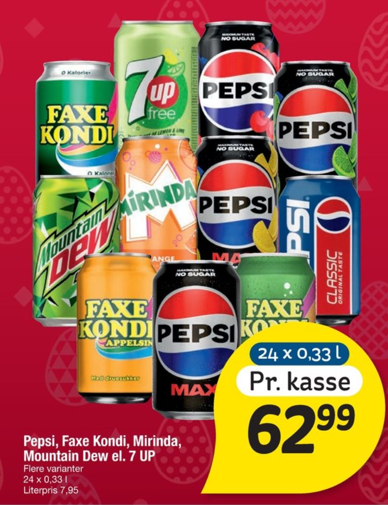 Pepsi Max, Cola 24 pk.