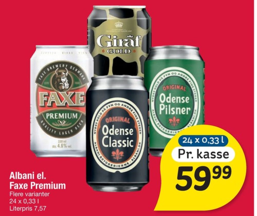 Odense Classic, Øl 24 pk.