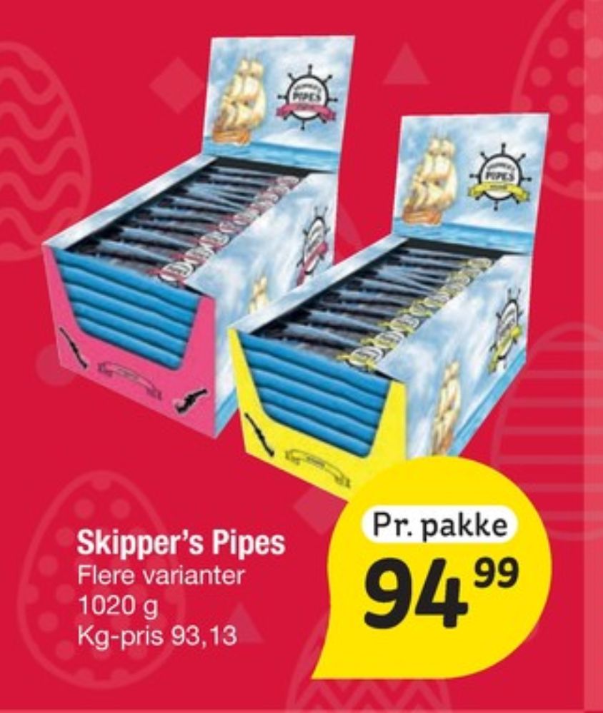 Skippers Pipes, Lakridspiber Seasalt