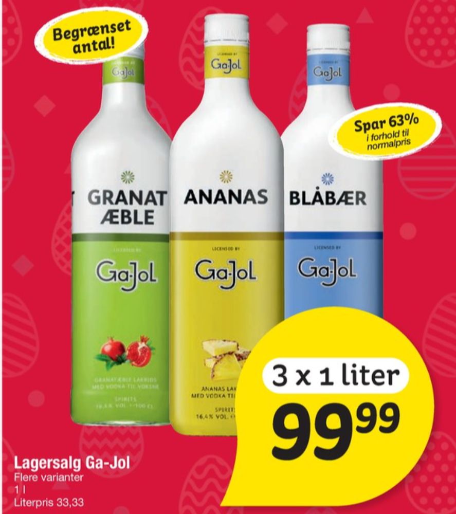 Ga-Jol Blåbær, Shots