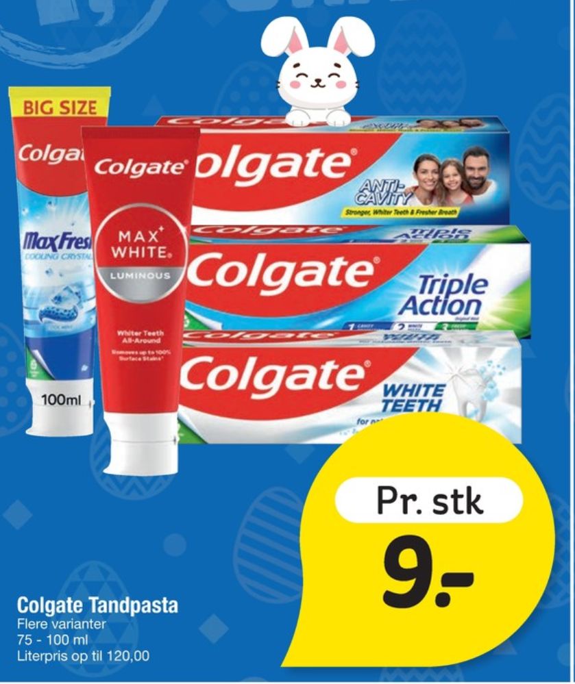 Colgate, Tandpasta