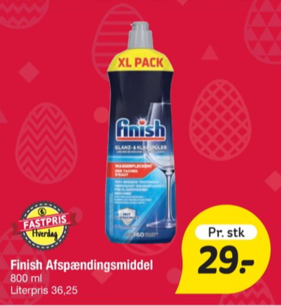 Finish, Afspændingsmiddel