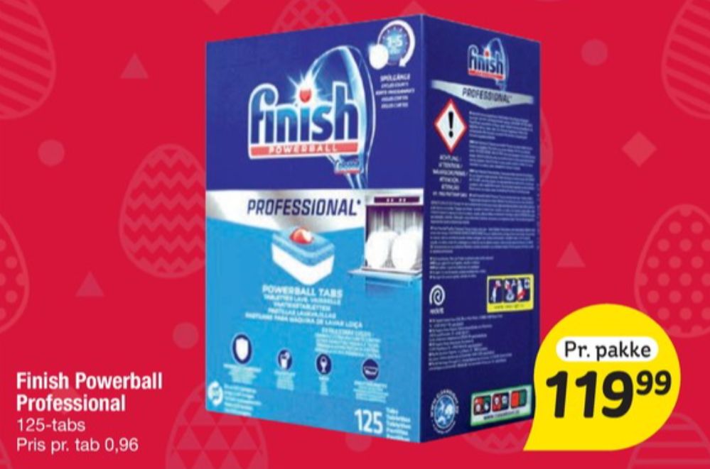 Finish, Maskinopvask-tabs