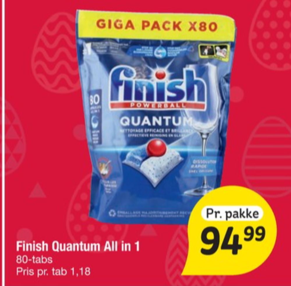 Finish, Maskinopvask-tabs