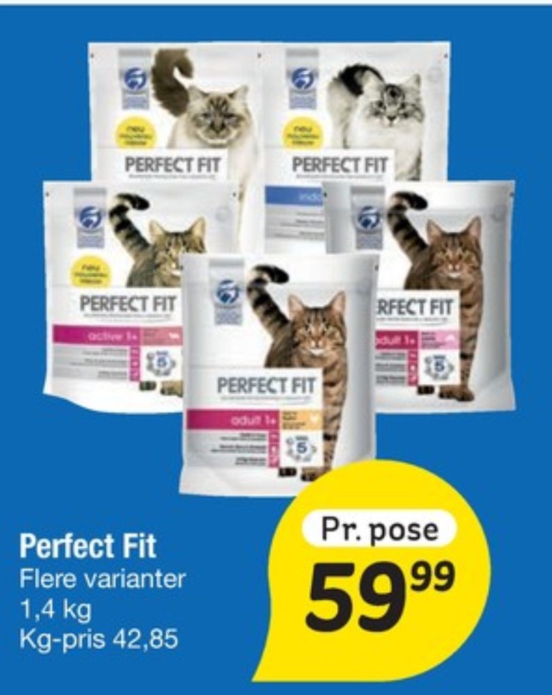 Perfect fit, Kattefoder