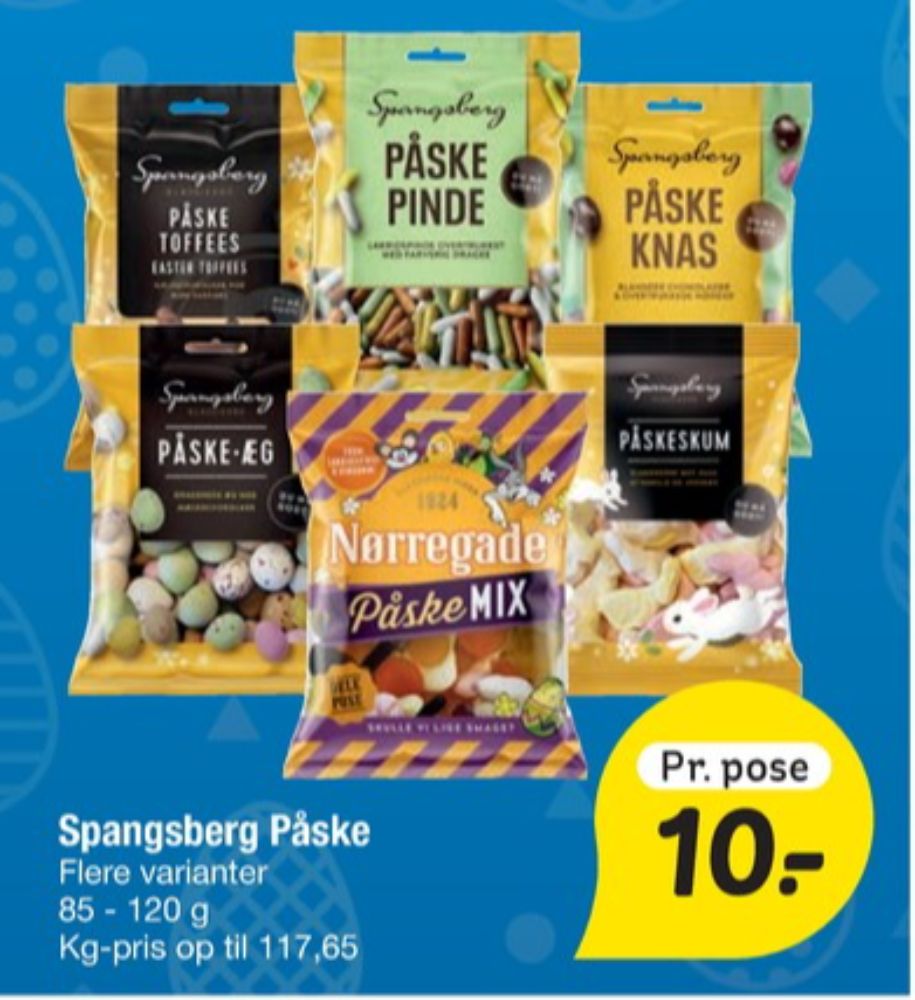 Spangsberg Påske-Æg, Dragée