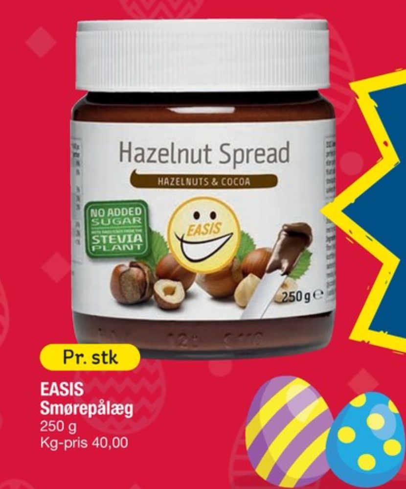 Easis, Smørepålæg