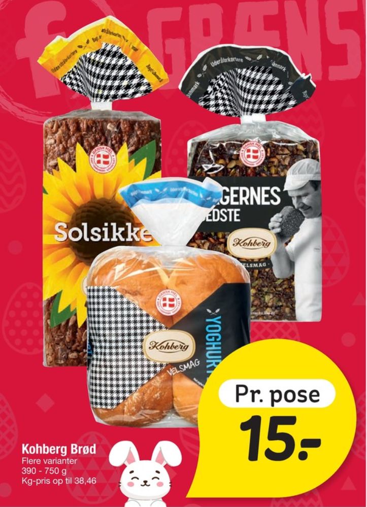 Kohberg, Solsikkerugbrød