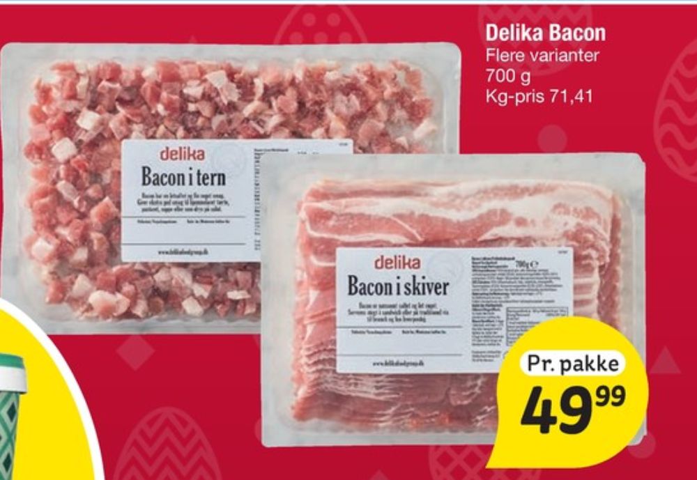 Delika, Baconskiver