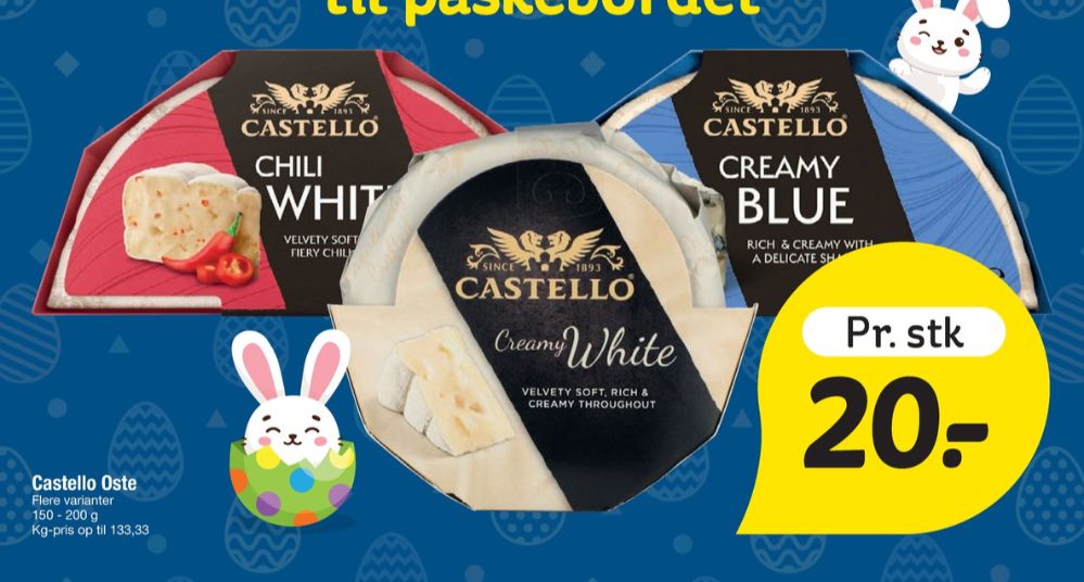 Castello Creamy White, Skimmelost