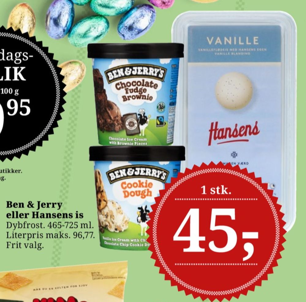 Frisko Ben & Jerry's, Cookie Dough is