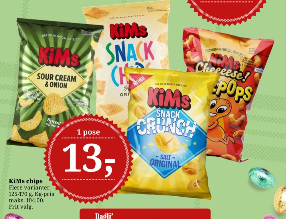 Kims, Snack Chips Original
