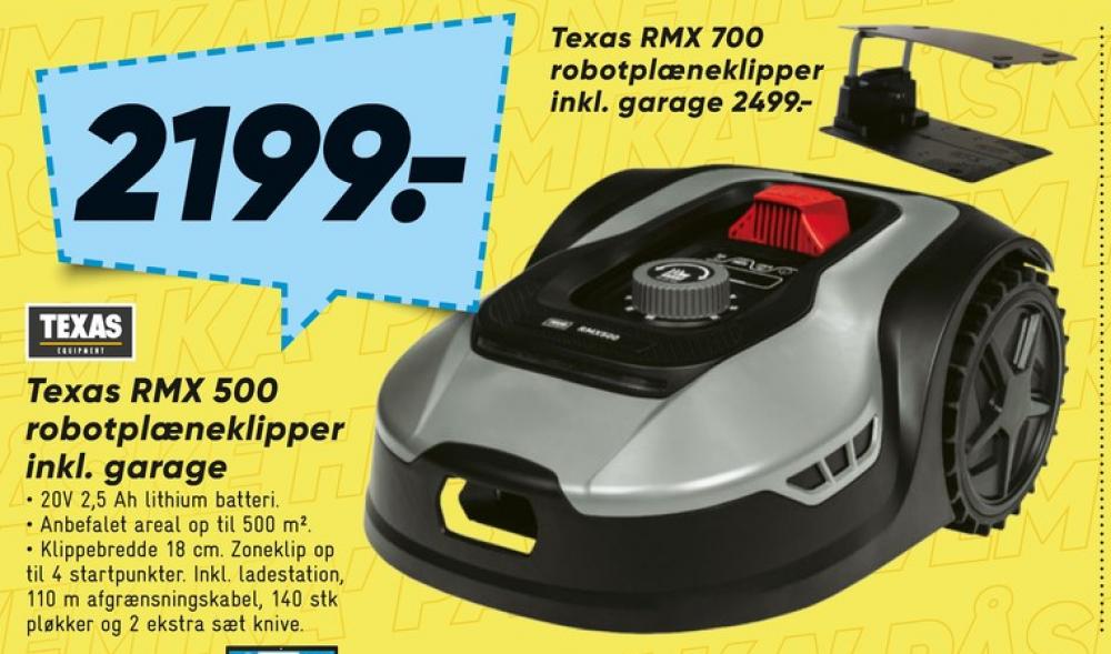 Texas, Robotplæneklipper