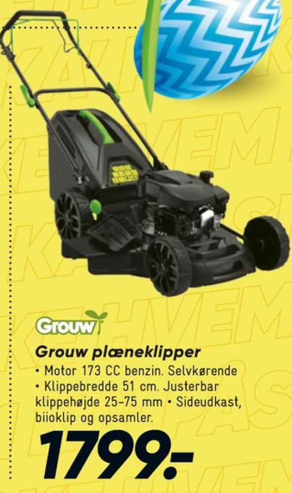 Grouw, Plæneklipper