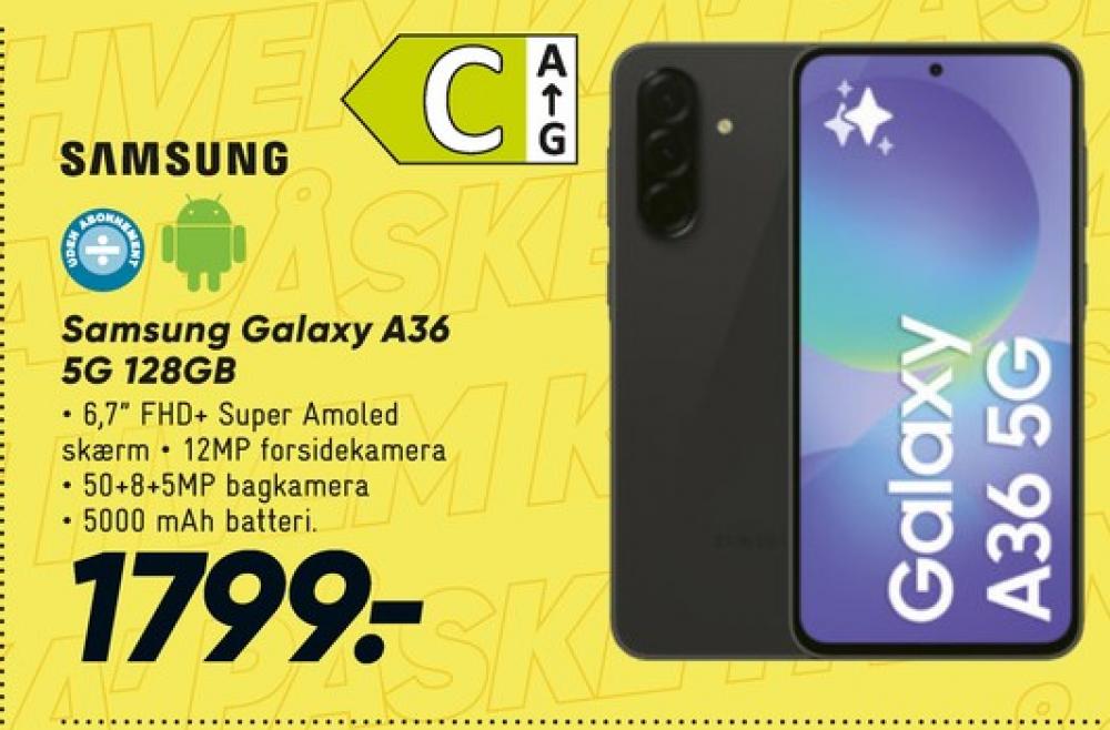 Samsung Galaxy A36, Mobiltelefon