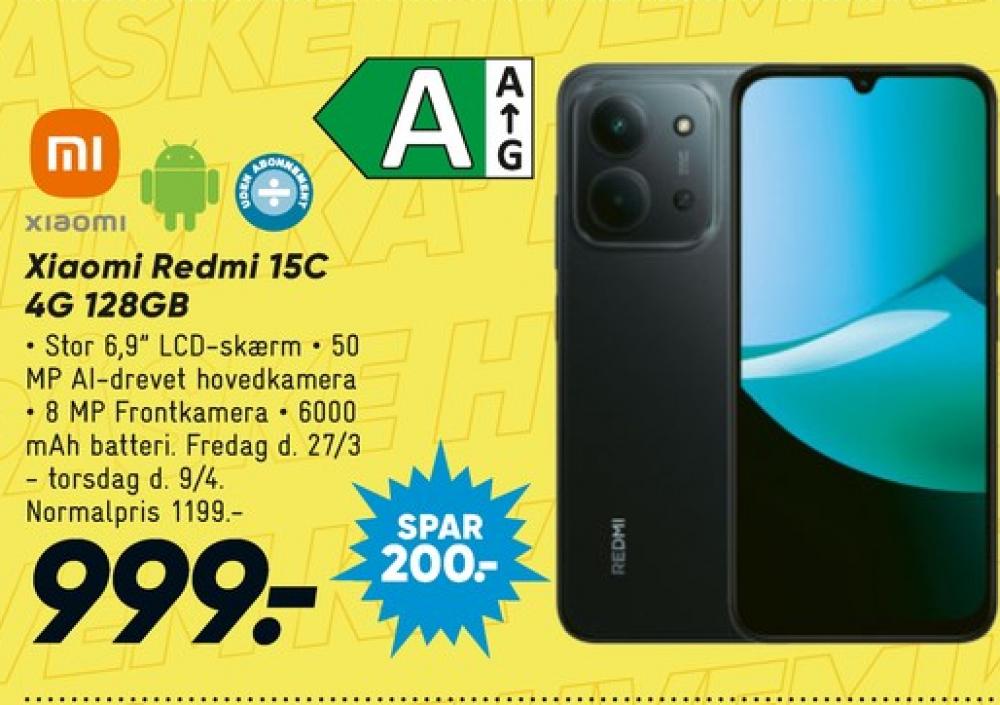 Xiaomi Redmi 15C, Mobiltelefon