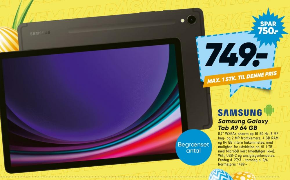 Samsung Galaxy, Tablet