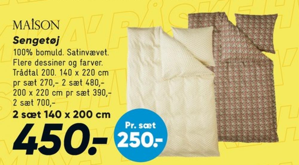 Maison, Sengesæt