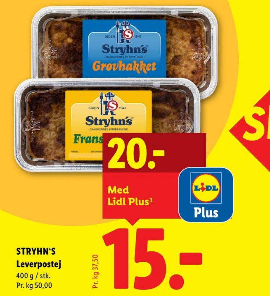 Stryhns Grovhakket, Leverpostej