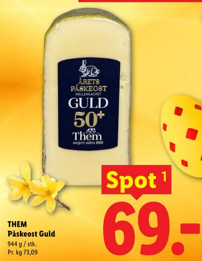 Them Ost, Skæreost Guld Årets Påskeost