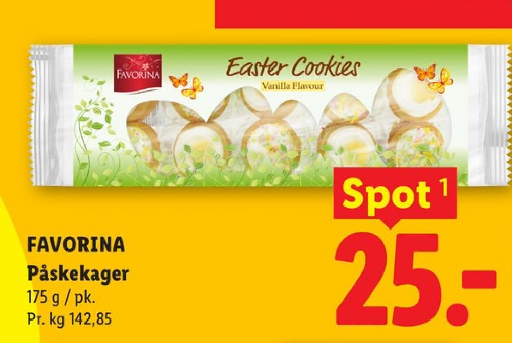 Favorina, Easter Cookies
