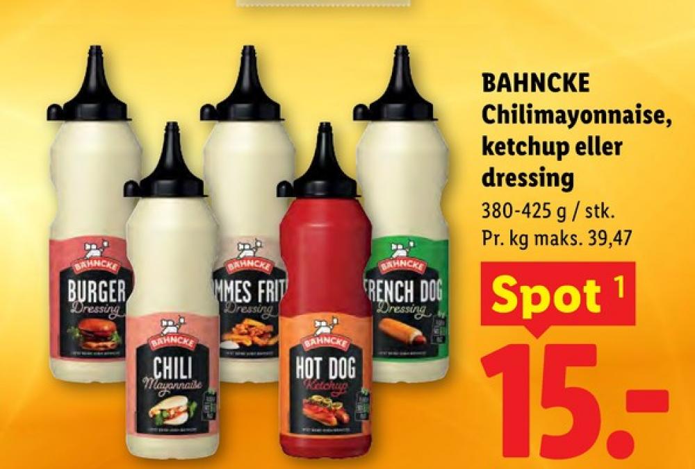 Bähncke, Hot Dog Ketchup