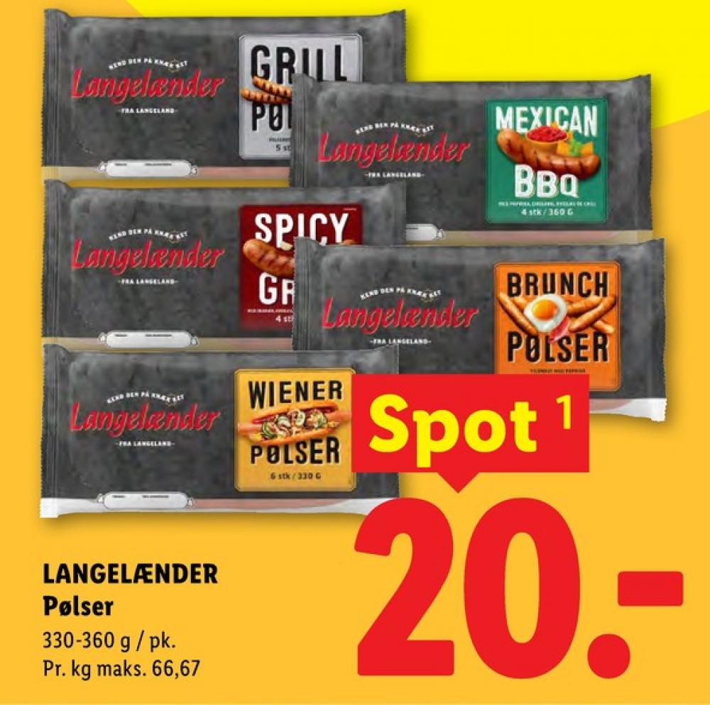 Langelænder, Spicy Grill Pølser