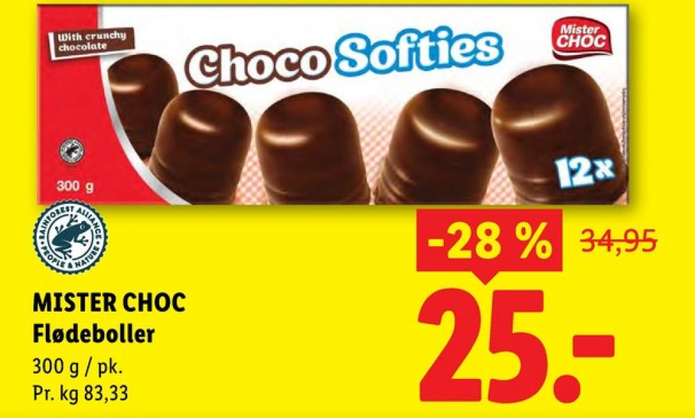 Mister Choc, Flødeboller Choco Softies