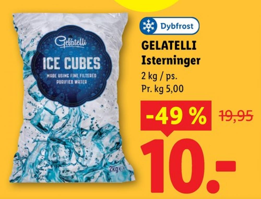 Gelatelli, Isterninger