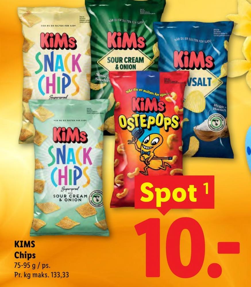 Kims, Havsalt Chips