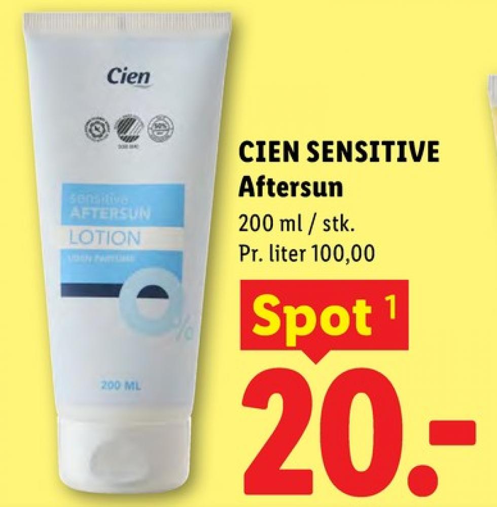 Cien Sensitive, Aftersun