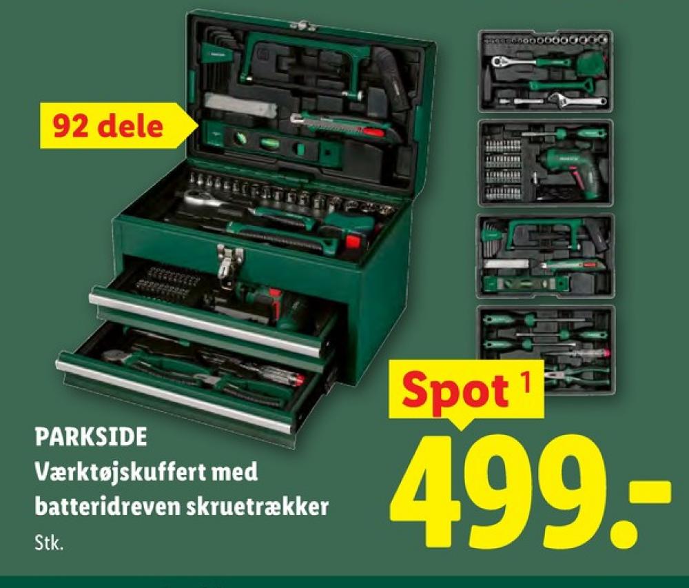 Parkside, Værktøjskuffert