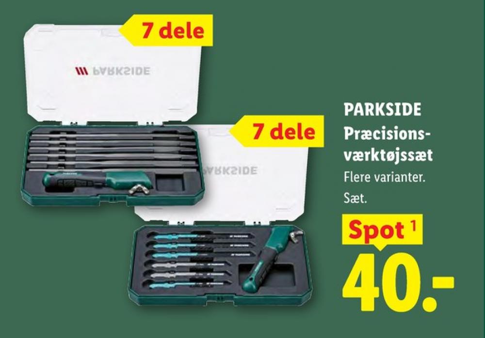 Parkside, Finmekaniksæt