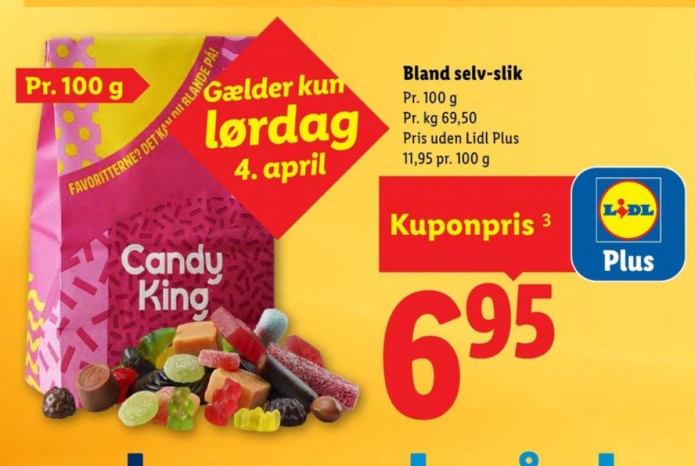 Candy King, Bland selv slik