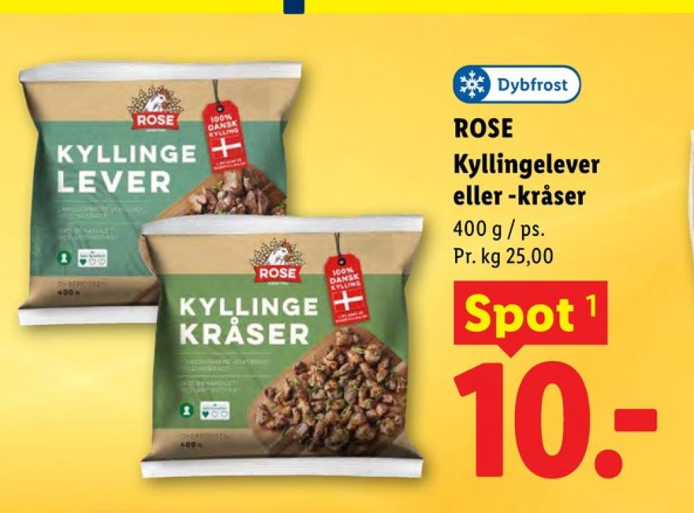 Rose, Kyllingelever